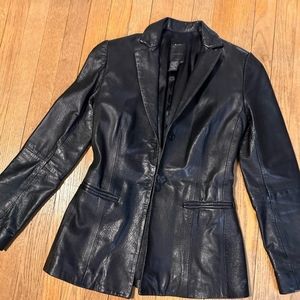 BCBG MAXAZRIA Leather Jacket